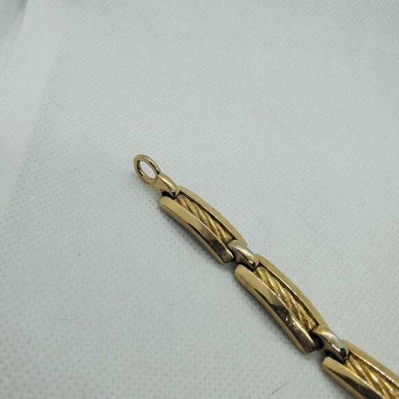 Christian Dior Gold & Silver Bracelet - Picture 4 of 8